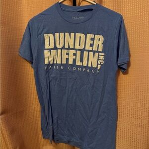 Ripple Junction Blue Dunder Mifflin Tee